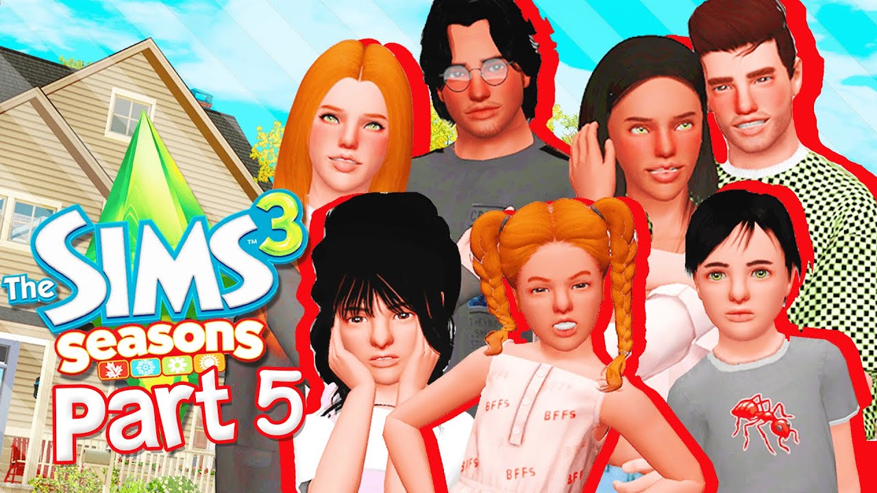 The Sims 3 Времена года #5 Осень Пришла