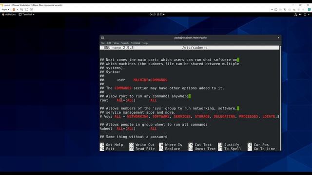 centoslinux: is not in the sudoers file.  This incident will be reported.