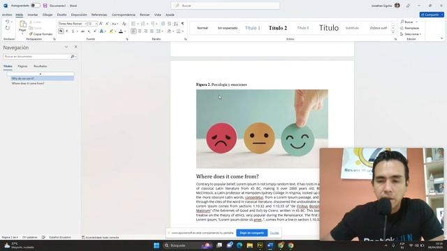 Como hacer un índice automático de figuras en Word ?  Curso de Normas APA 7ma edición 2023 ✅