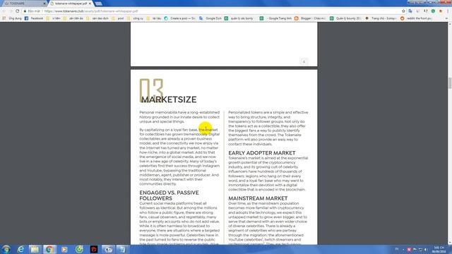 đôi nét về  tokenaire whitepaper
