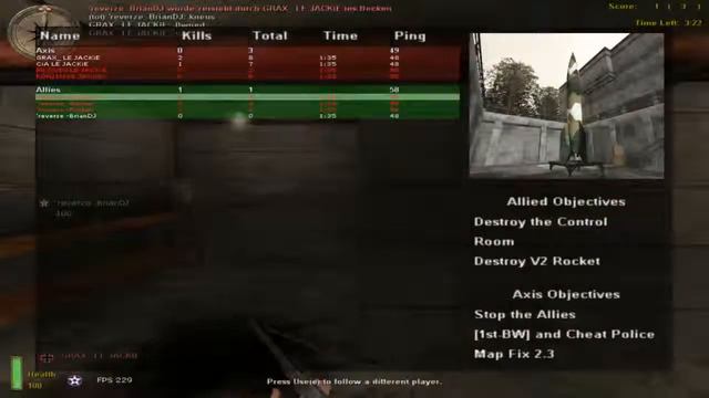 MOHAA: 4on4 Official ClanBase Match