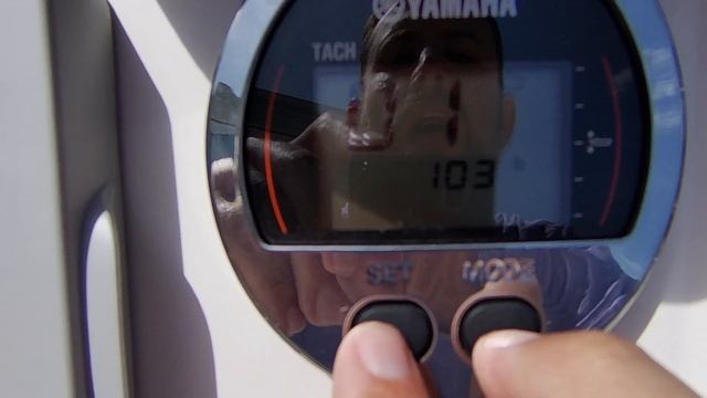 HOWTO: ? ?Reset the maintenance indicator YAMAHA gauge | #diy #fish #fishing #boat #yamaha