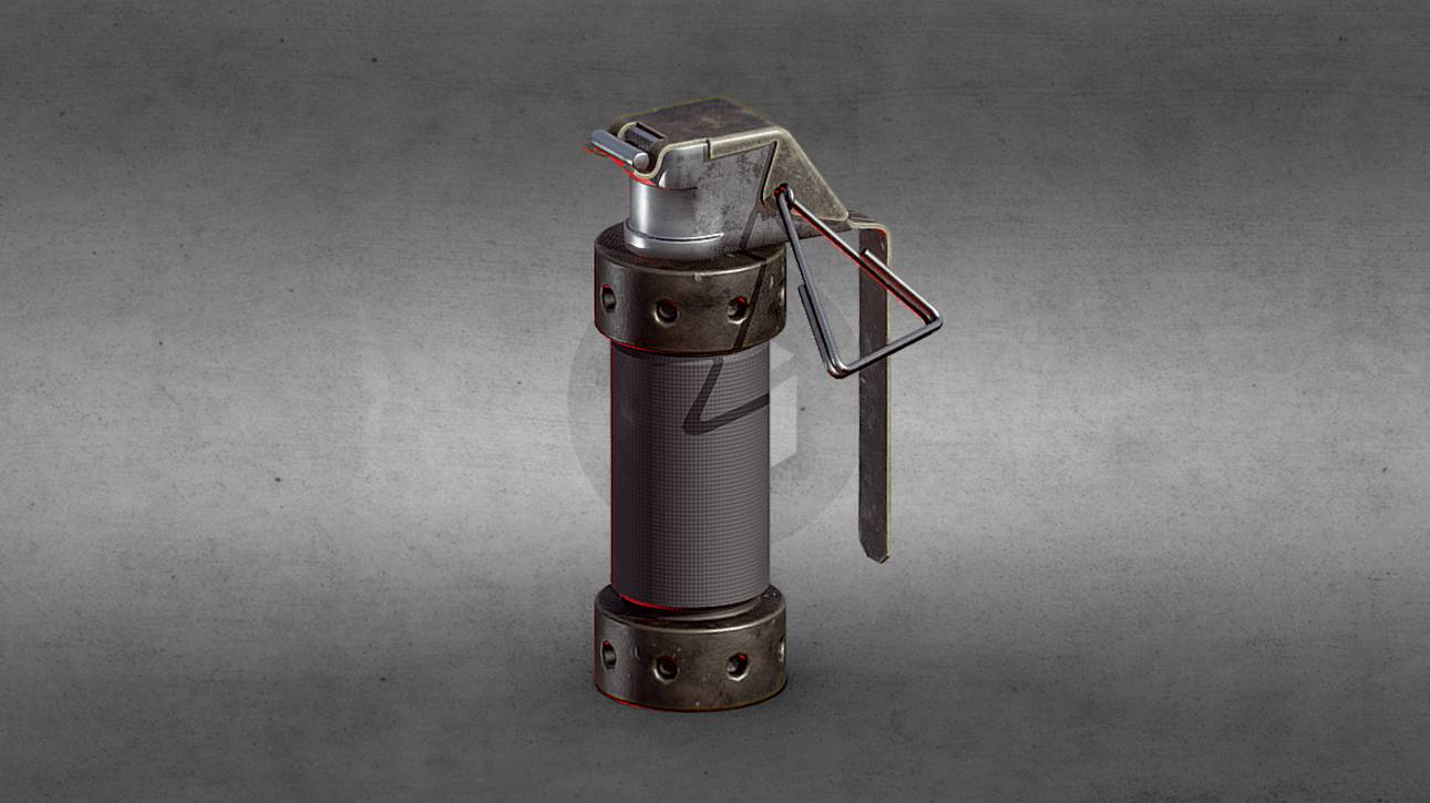 Decoy Grenade PBR в 3D от Kasit Studio