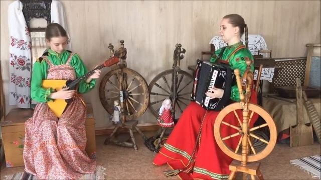 А мы Масленицу дожидали - масленичная песня.  На балалайке исполняет Колышкина Диана