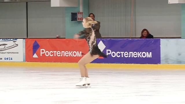 5 й этап Кубка России Ростелеком 2018 19 Жeнщины, MC Короткая программа 15# Мария ПЕРЕДЕРОВА  СПБ