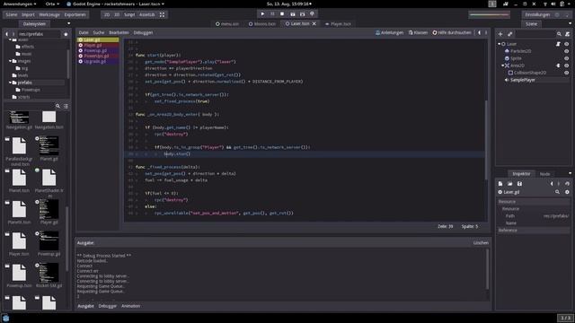 Rocketschmeers - Godot Multiplayer Network Tutorial - Part 2
