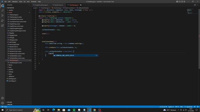 Countdown Timer Cocos Creator