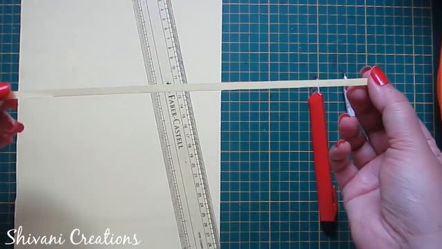How To Make Your Own Quilling Strips/ Handmade Quilling Strips