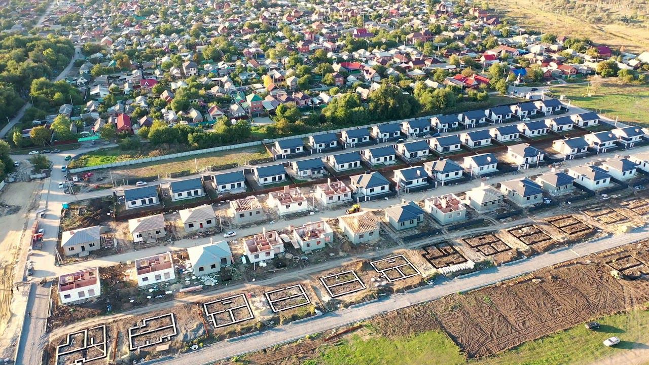 Коттеджный поселок GREEN PARK - ход строительства за сентябрь 2021