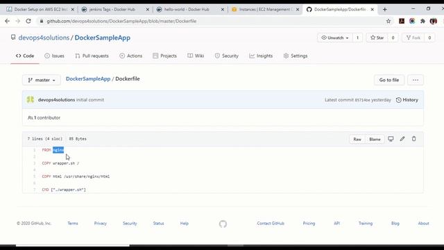 Docker Setup on AWS EC2 Instance | Docker Installation | Docker Tutorial for Beginners