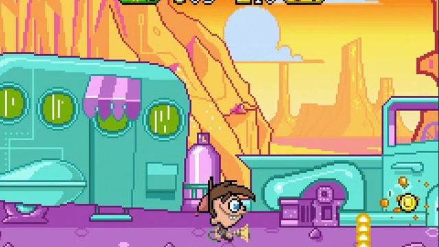 прохождение Fairly OddParents Breakin Da Rules Game Boy Advance