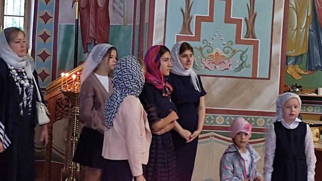 Молебен на начало учебного года в Спасо-Влахернском женском монастыре, 02.09.2023 г.