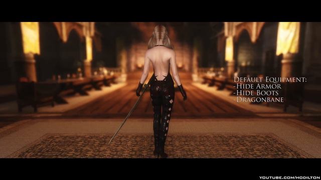 TES V - Skyrim Mods: Emily The Silent Avenger