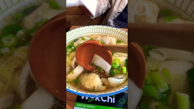 Как вам такой супчик? Вонтон суп с китайскими пельмешками