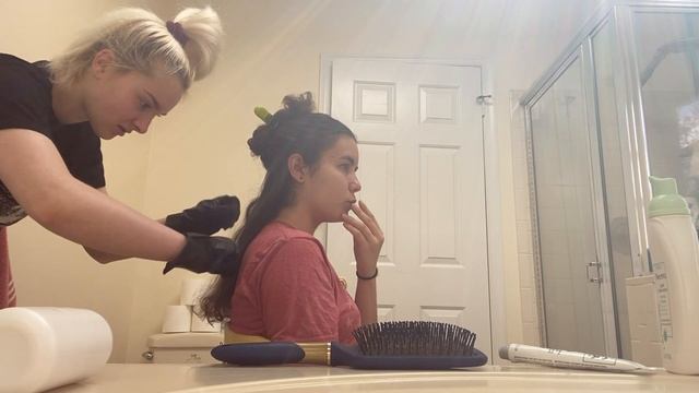 OMG! Осветляю волосы впервые в жизни/ Dying my hair for the first time