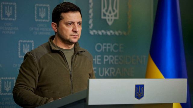 Zelenskyj ha parlato della sconfitta di Kiev.