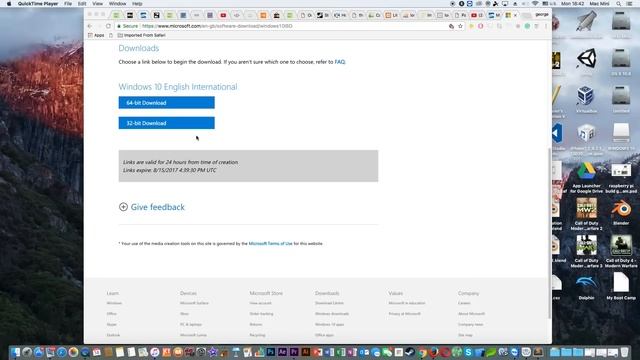 How to easily create a windows 10/8.1/8/7 installer USB flash drive on Mac OS X