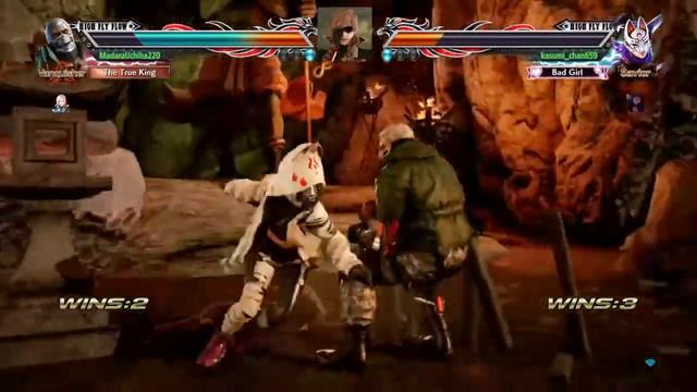 Tekken 7 match vs kasumi's Lili and others