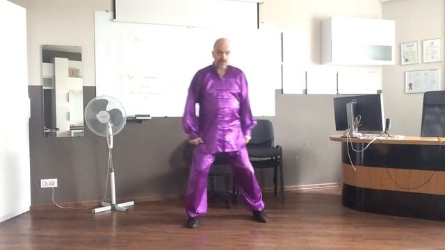 Дух Хранитель.(Цзиньган дао дуй). Чэньши Тайцзицюань. Позиция 15/83.