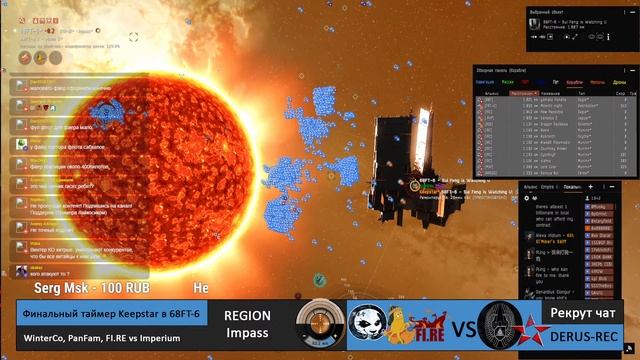 Eve Online: КОНЕЦ KEEPSTAR'у ? Финал атаки столицы Impass