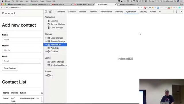 PouchDB and Couchbase Replication for the Offline-First Web by Steve Schwarz