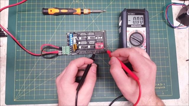 Measuring Vref And Setting Current