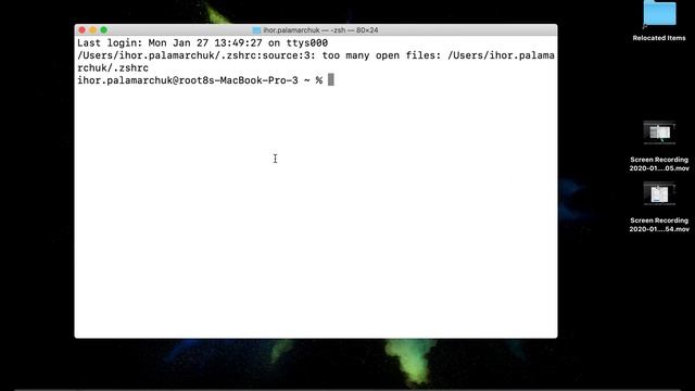 How to Switch to a ZSH profile and Promt on Mac OS