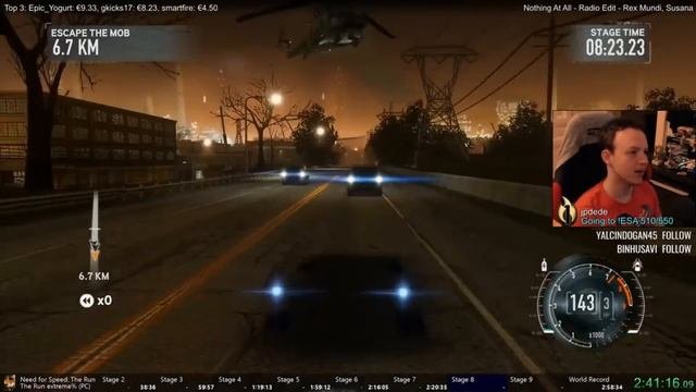 Everything that went wrong until WR  NFS The Run