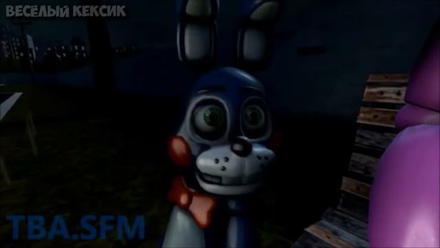 (SFM FNAF. Перевод русский. И английский перевод.) у той бони приехала сестра. Той фрдди влюбился.