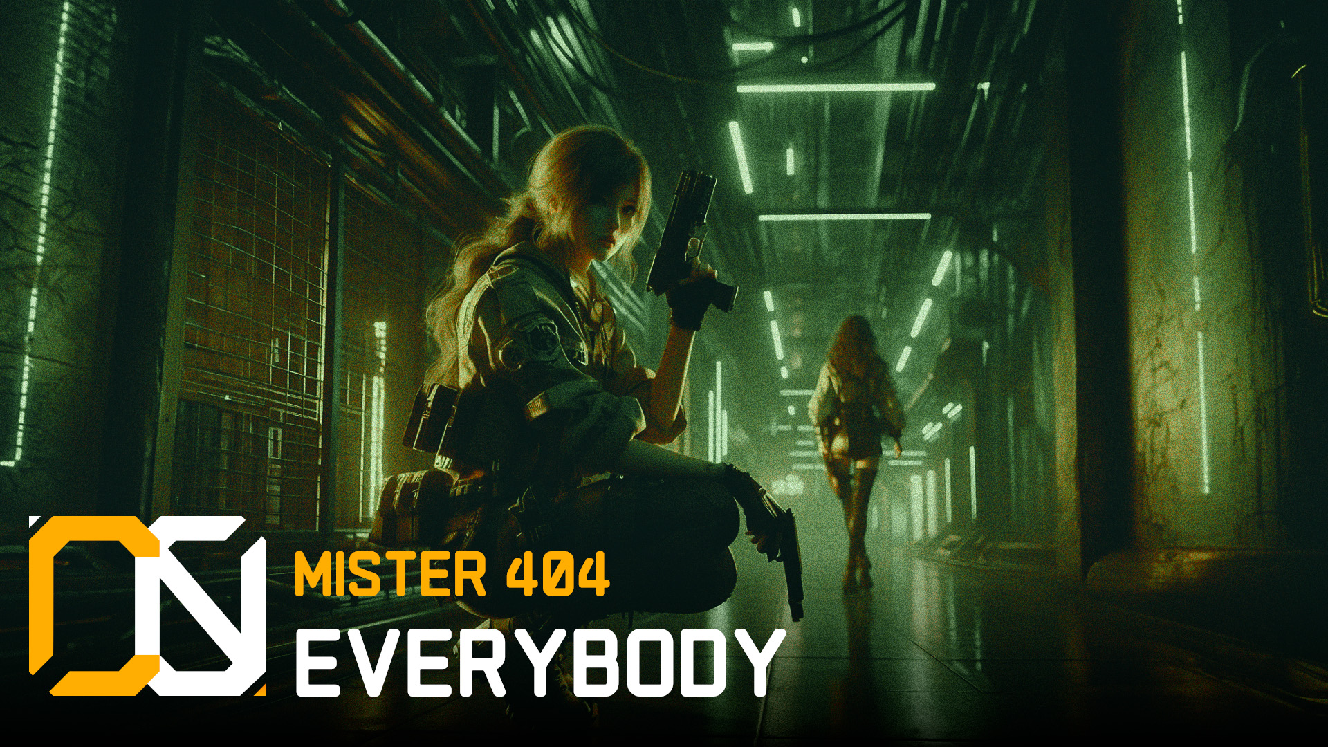 Mister 404 - Everybody  [ Cyberpunk \ Midtempo \ Industrial ] Music | Киберпанк музыка