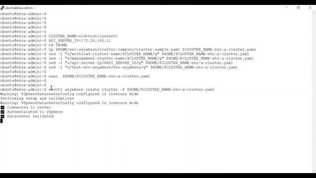 EKS Anywhere, enabling OIDC on clusters