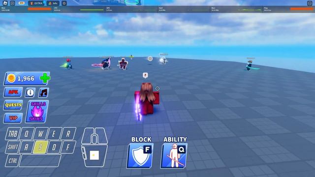 Blade Ball but the video ends when I lag