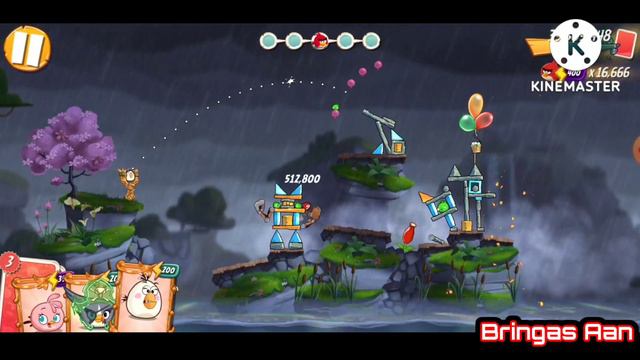 Angry Birds 2 Daily Challenge Today (4-4-5) Room 3 for Extra Chuck - 31 August 2022