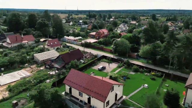 Съёмка с воздуха объекта недвижимости
