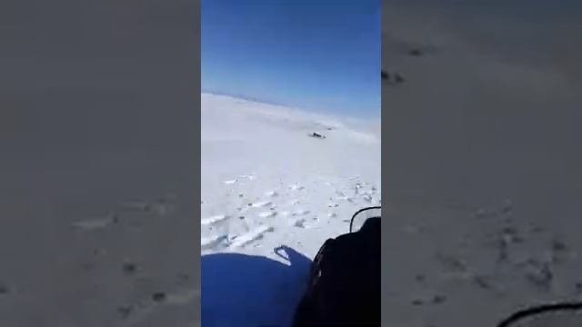 Рыбачий Зима Снегоходы