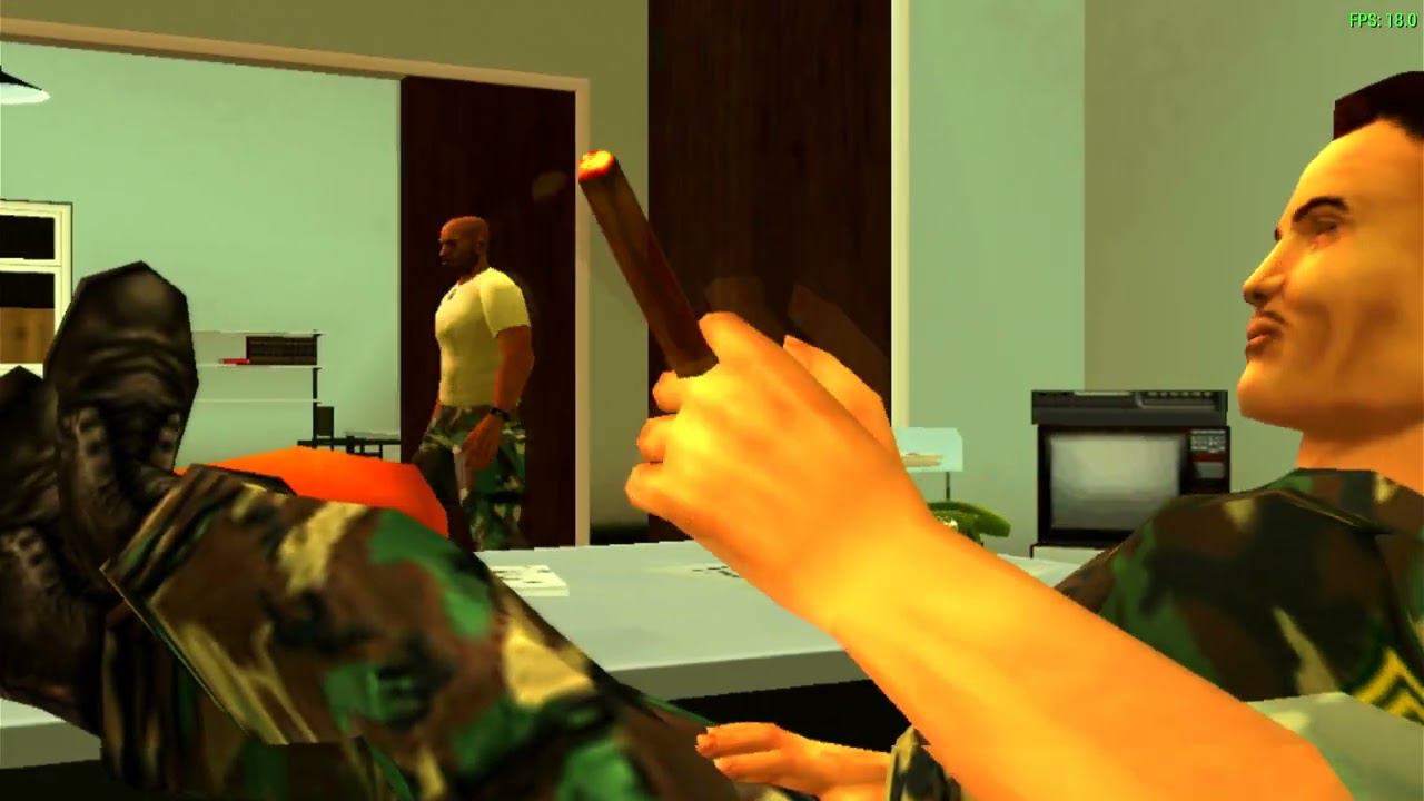 Тестируем игры на новой прошивке (GTA)