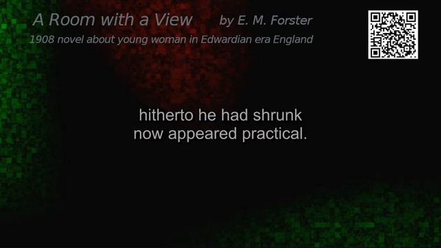 A Room With A View ?? CC/Subtitles ⚓ By E. M. Forster