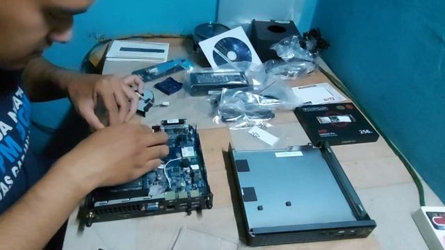 Asrock Deskmini X300 Jupiter - Proses Rakit