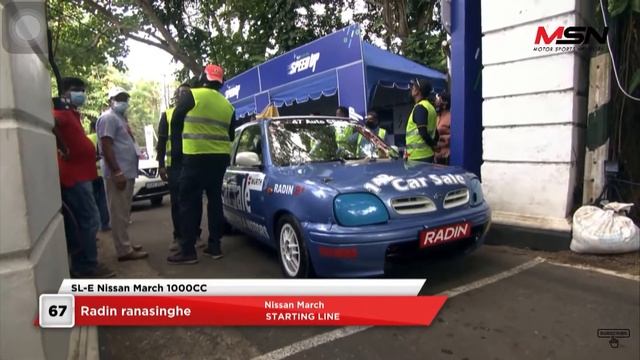 Eliyakanda Hill climb 2021 SL-E Nissan march 1000cc 1st round