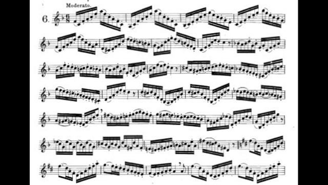 ARBAN 14 Characteristics Studies 06 - Moderato - Full with Piano accompaniment