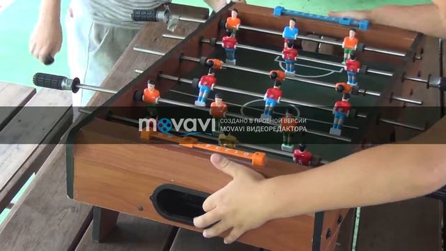Челлендж-настольный футбол. Table football challenge.