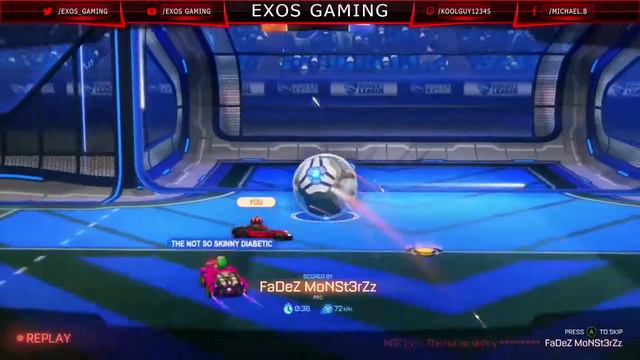 ROCKET LEAGUE RANDOM GOALS/SAVES