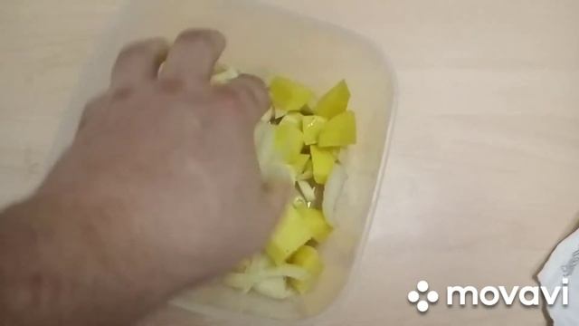 Тушеная картошка в микроволновке