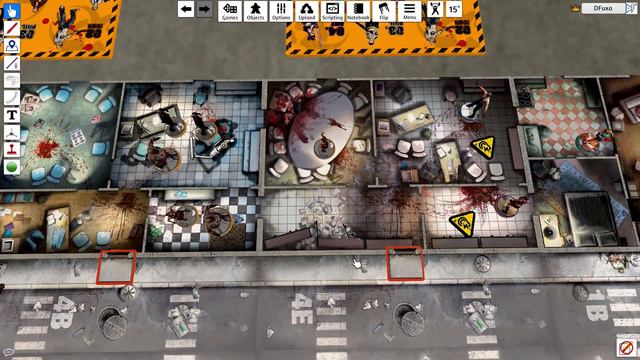 DFuxa Plays - Tabletop Simulator: Zombicide - Y-Zone Part 1
