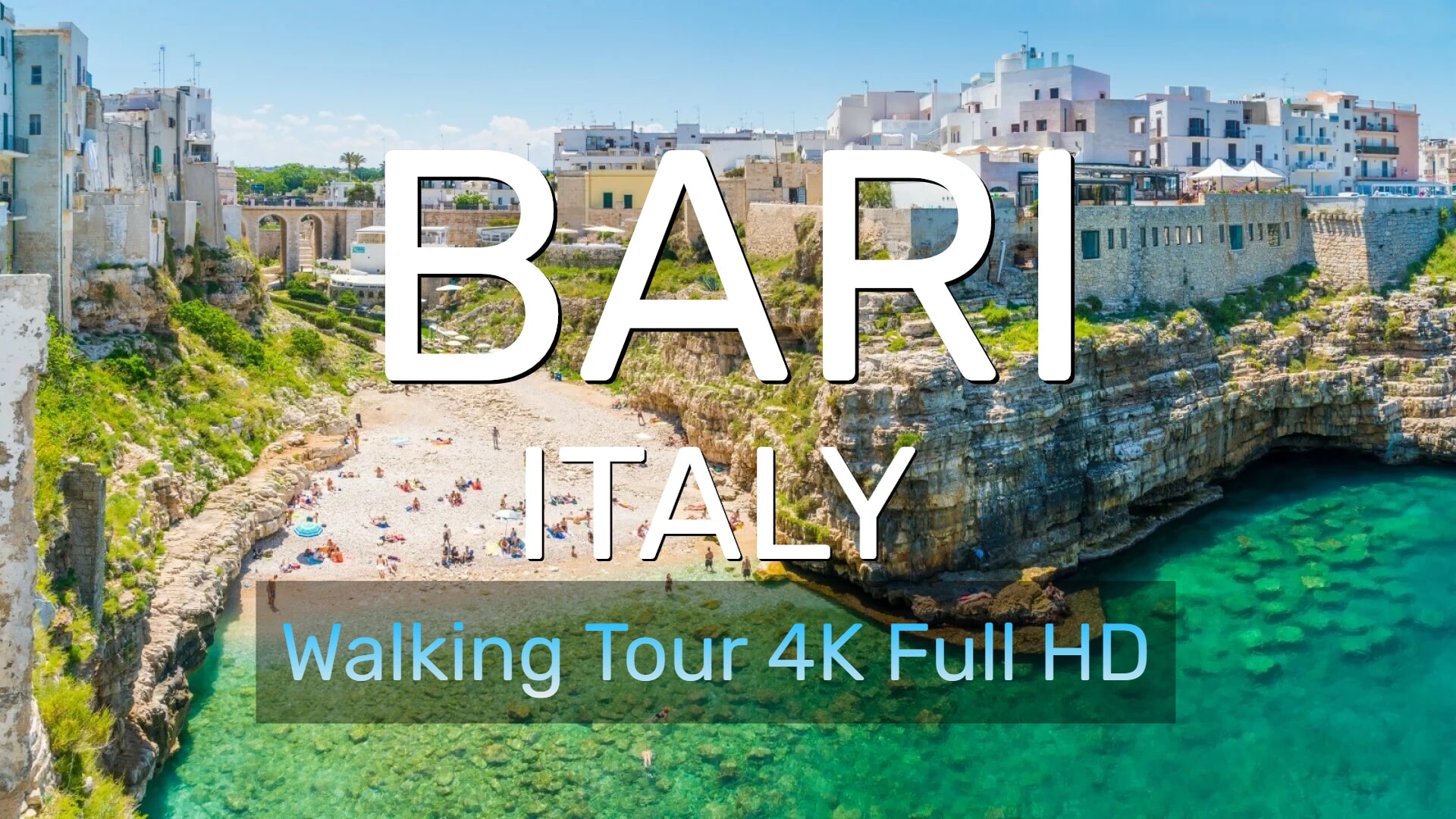 Бари столица столичного региона Апулия на юге Италии -  Bari Italy Walking Tour - Отдых в Италии