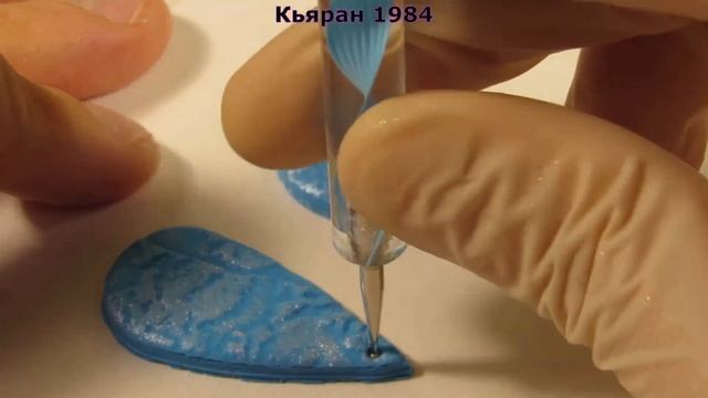 Как сделать серьги в виде капель ? Полимерная глина