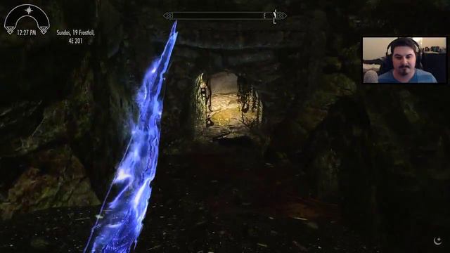 WOLFSKULL CAVE! - Skyrim: Live Another Life Let's Play 117 (PC) (Mods)