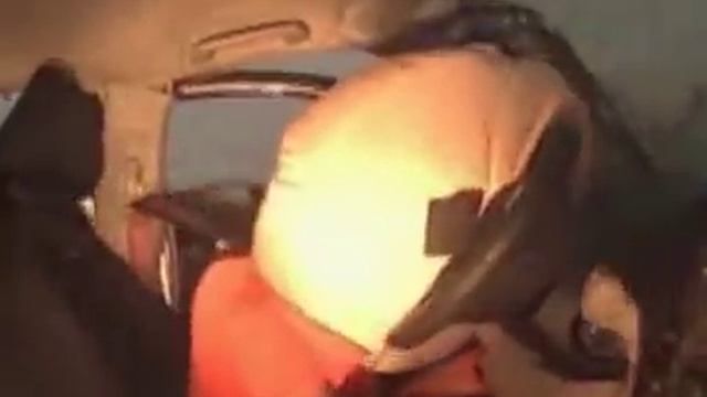 LiveLeak com   2009 Toyota Yaris vs 1996 Volvo 945