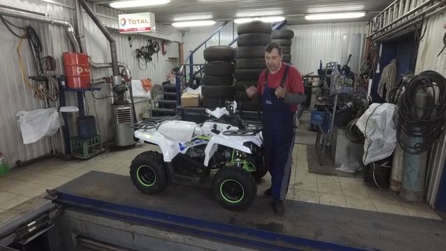 Обзор квадроцикла Bro Mikilon Hammer 200L.