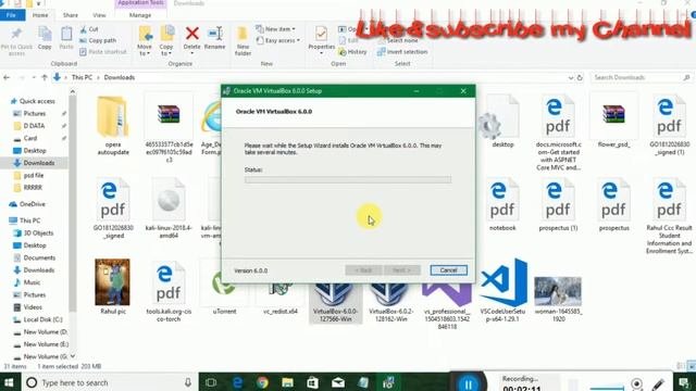 How to download  Install  Virtual Box 6.0.4 Version in Window10 by Deshi stR  100  working